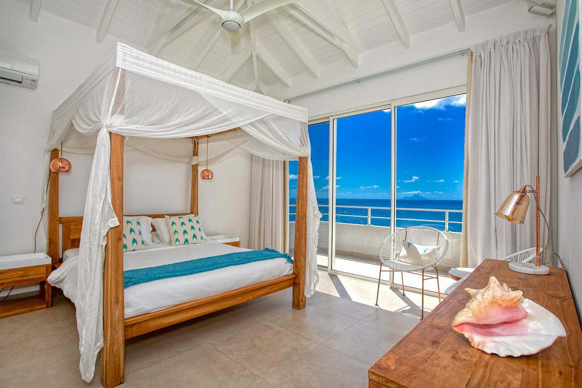 Location villa St Martin - Chambre 2